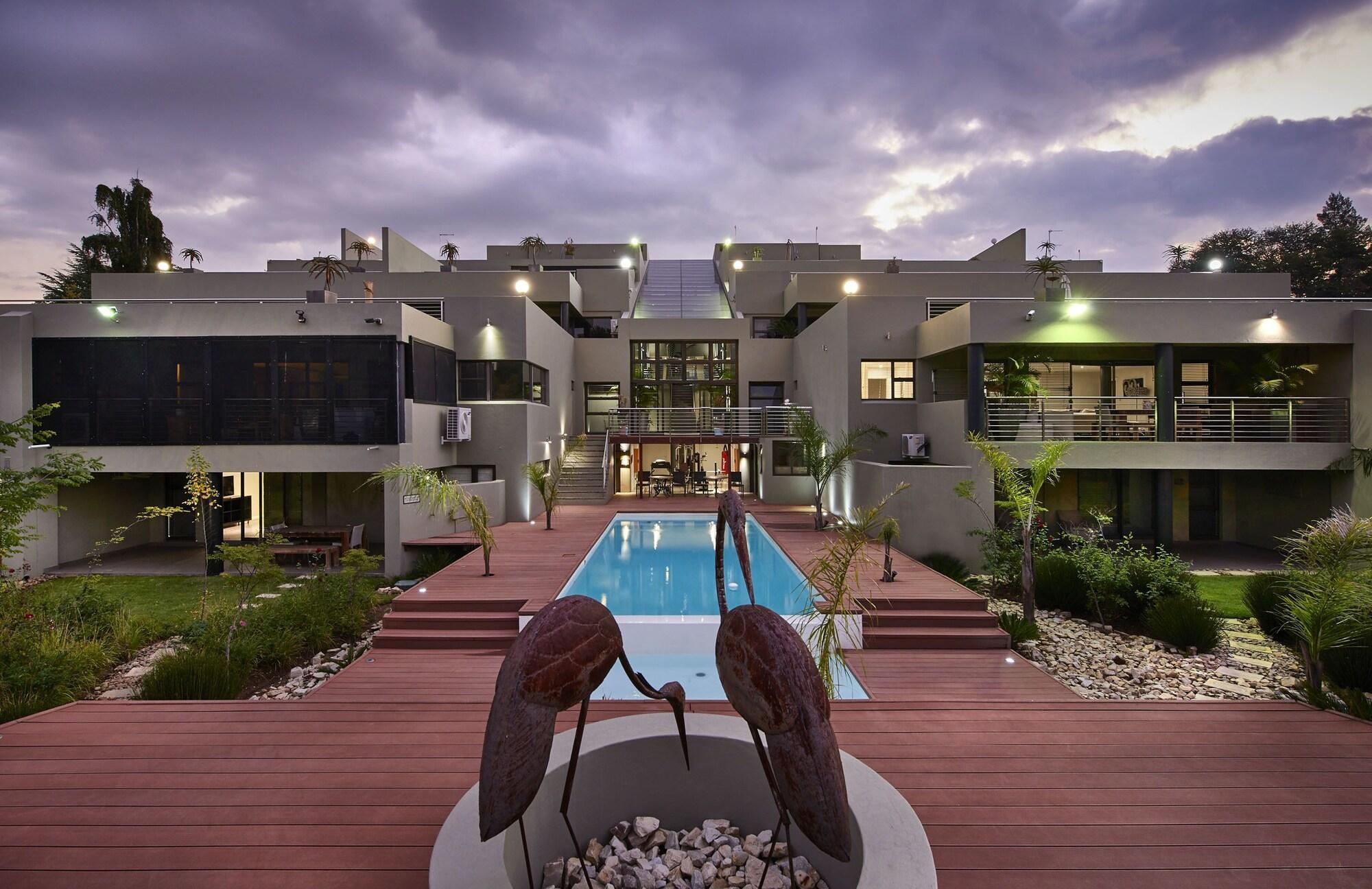 Dynasty Forest Sandown Self Catering Hotel Johannesburg Buitenkant foto